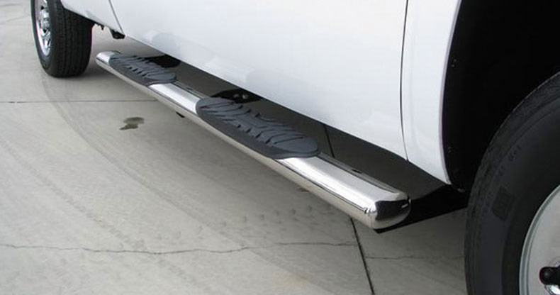 Oval Stainless Steel Step Bar | Auto Accessories